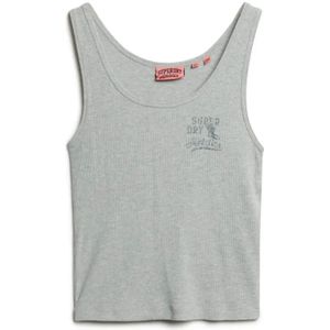 Superdry - Athletic Essential - Tanktop - Geribbeld - Dames