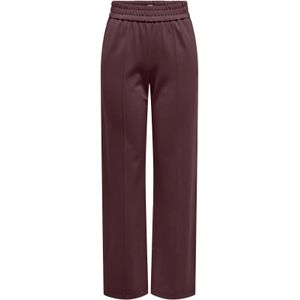 Only - Onlpoptrash-suki life mw pant - Bordeaux - Lange Damesbroek