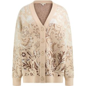 Guess - Jacquard Melinda - Damesvest - All-over Bloemenpatroon