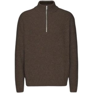 Trui met ritssluiting van wol Colorful Standard Merino