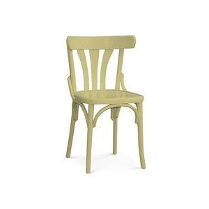 Bistrostuhl Holzsitz bunt lackiert 789/22-W rot-pink Töne
