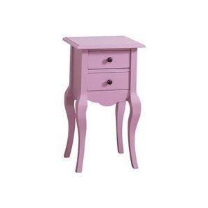 Vintage Nachttisch pink Shabby Chic
