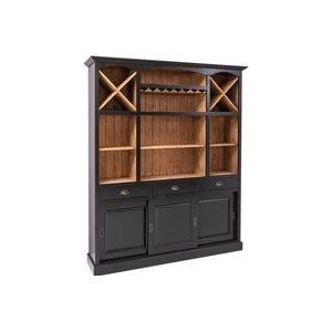 Vintage Bar-Schrank Massivholz lackiert