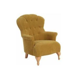 Sessel Clara Veloursstoff mais
