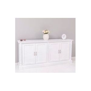 Großes Massivholz-Sideboard Vintage Design - Eichenplatte Konfigurator alles frei wählbar