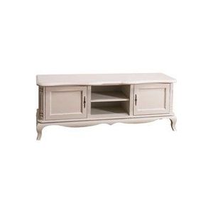 TV Sideboard im Barockstil - mit Eichenplatte lackiert