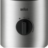 Braun JB3272SI PowerBlend 3 Blender 1.5L + 2 Bekers Zwart/RVS