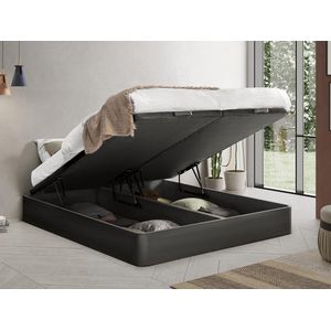 Boxspring - 180 x 200 cm - Mat zwart - HESTIA van YSMÉE