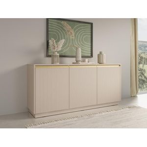 Pascal MORABITO - POSINIA - Buffetkast - Beige - MDF - 3 Deuren