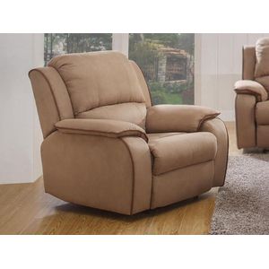 Relaxfauteuil microvezel HERNANI - Taupe