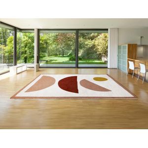 Shaggy design-tapijt met abstracte motieven - 200 x 290 cm - Meerdere kleuren - MYNIO