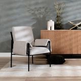 Fauteuil Urban linnen taupe