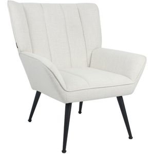 Fauteuil City linnen off white