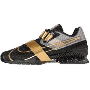 nike romaleos 4 unisex cross training shoe black gold