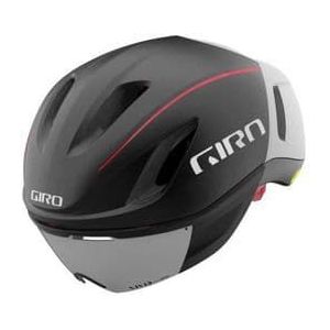 giro vanquish mips matte helm zwart  wit  rood