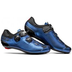 sidi genius 10 road shoes blue iridescent