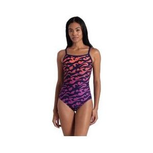 arena surfs up zwempak lightdro roze  blauw