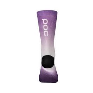 poc essential print long gradient purple sokken
