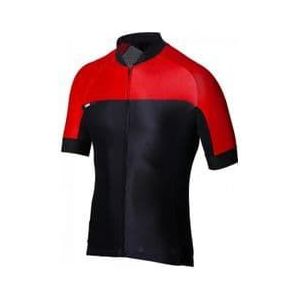 bbb roadtech zomer jersey zwart rood