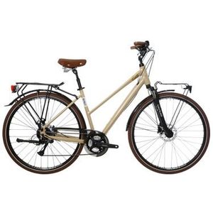 bicyklet colette dames stadsfiets shimano acera altus 8s 700 mm beige