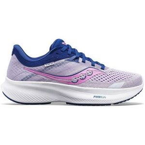 saucony ride 16 women s running shoes pink blue