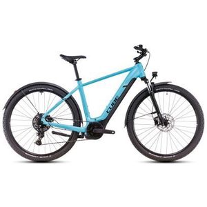 cube nuride hybrid performance 500 allroad elektrische hybride fiets shimano cues 9s 500 wh 29  zwembad blauw 2025