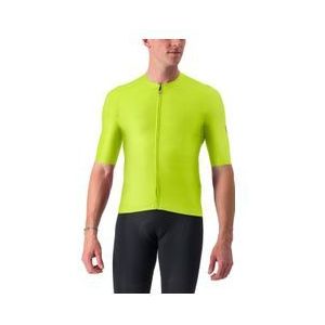 castelli aero race 6 0 short sleeve jersey geel