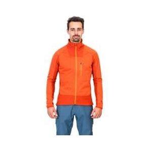 ayaq shandar orange windbreaker jacket