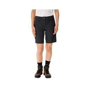 vaude neyland wandelshort voor dames zwart