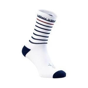 lebram ventoux mariniere paar sokken wit blauw bordeaux