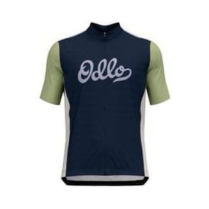 odlo heritage essentials short sleeve jersey grey multi