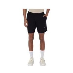 men s circle active shorts black