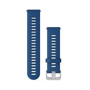 garmin quick release 22 mm silicone polsband tidal blue silver