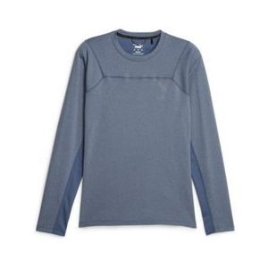 puma seasons raincell long sleeve jersey blauw