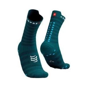 pro racing socks v4 0 ultralight run high shaded spruce green