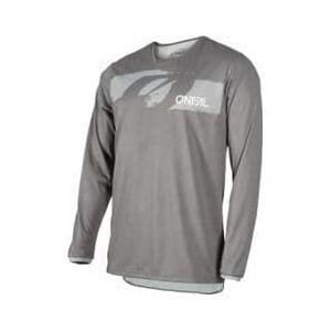 o neal element hybrid long sleeve jersey grey