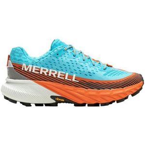 merrell agility peak 5 damesschoenen blauw oranje