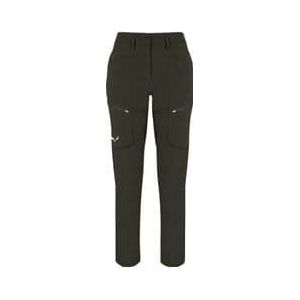 Broek Salewa Women Puez Durastretch Cargo Dark Olive