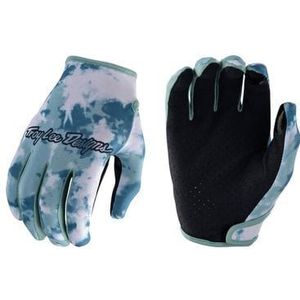 troy lee designs flowline plot haze blue handschoenen