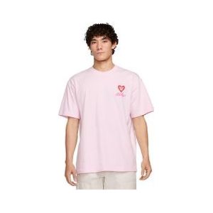 heren nike m90 v day roze t shirt