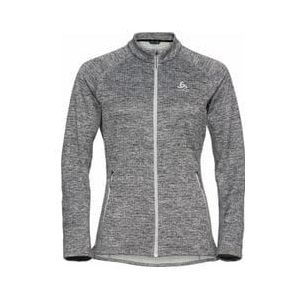 odlo fli grey women s zip fleece jacket