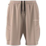 adidas - Terrex - Cargobroek - Beige - Korte Wandelbroek