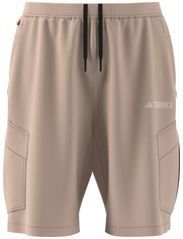 adidas - Terrex - Cargobroek - Beige - Korte Wandelbroek