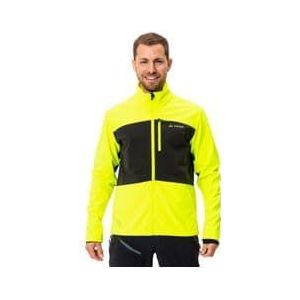 vaude virt softshell ii jas fluo geel