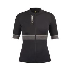 mavic ksyrium jersey met korte mouwen voor dames  zwart