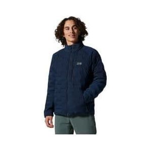 mountain hardwear stretch down jacket blue for men