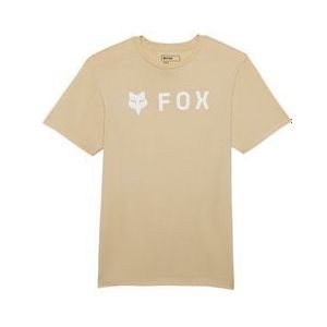 fox absolute beige short sleeve t shirt