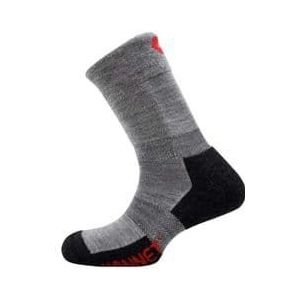 paar monnet trek comfort sokken grijs