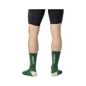 unisex 7mesh ashlu merino green socks