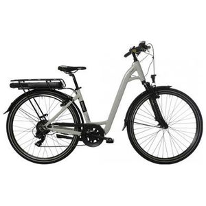bicyklet louison elektrische stadsfiets shimano tourney 6s 400 wh 700 mm grijs